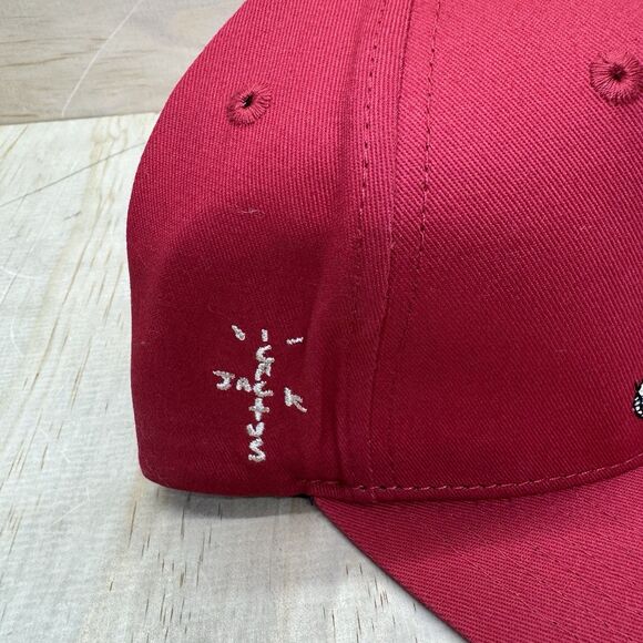 NEW Alabama Crimson Tide Travis Scott Cactus Jack x Mitchell Ness Snapback Hat - Picture 3 of 10